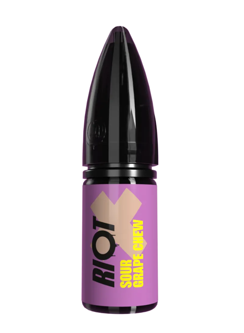 Riot Squad Riot X Sour Grape Chew e-liquide 10ml 10mg glace