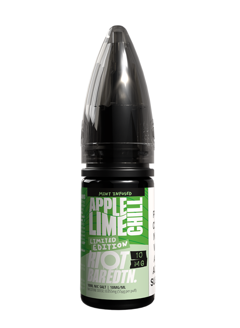 Riot Squad Bar Edtn Apple Lime Chill e-liquide 10ml 10mg pomme