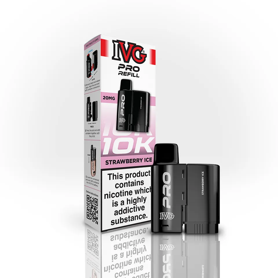 IVG PRO Strawberry Ice pod prérempli 20mg 10K
