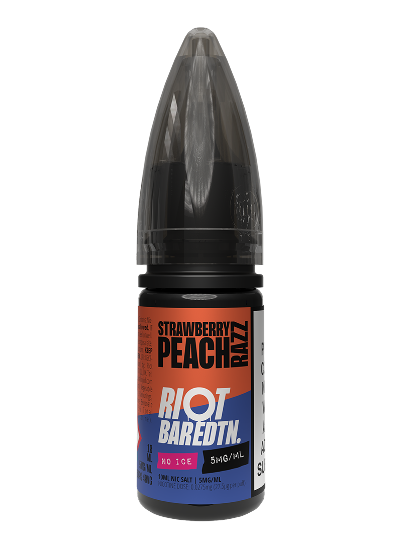 Riot Squad Bar Edtn Strawberry Peach Razz e-liquide 10ml 10mg
