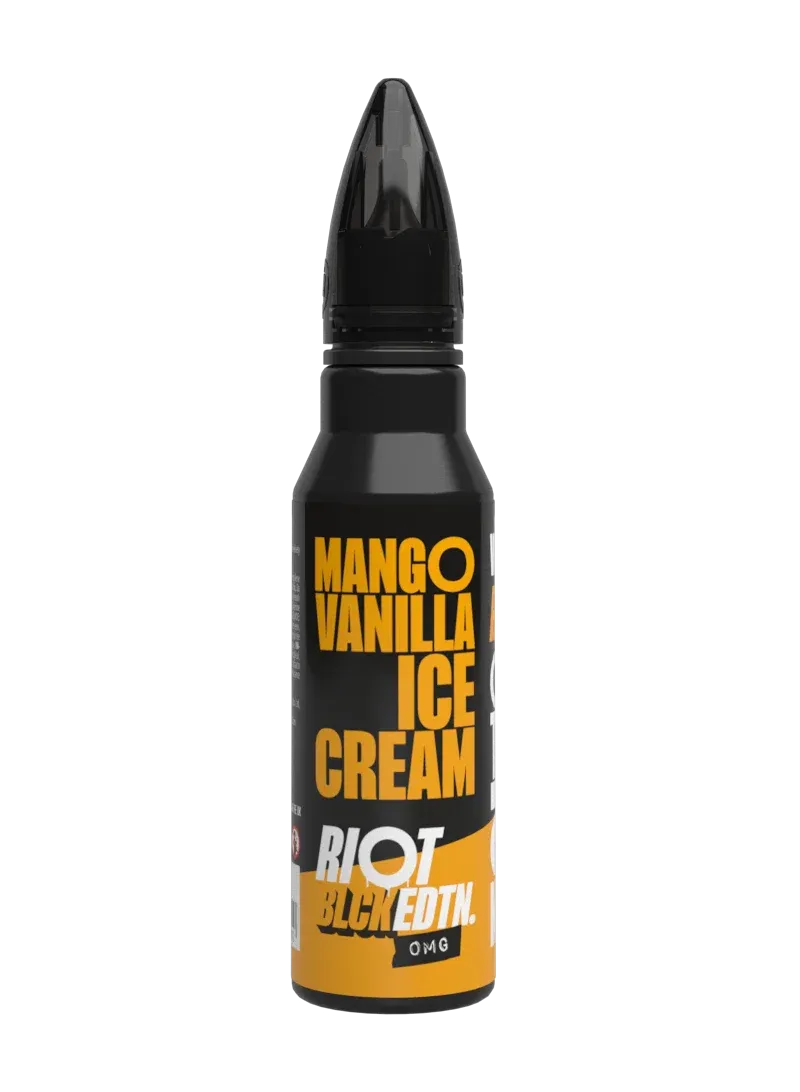 Riot Squad BLCK EDTN Mango Vanilla Ice Cream e-liquide 2x50ml
