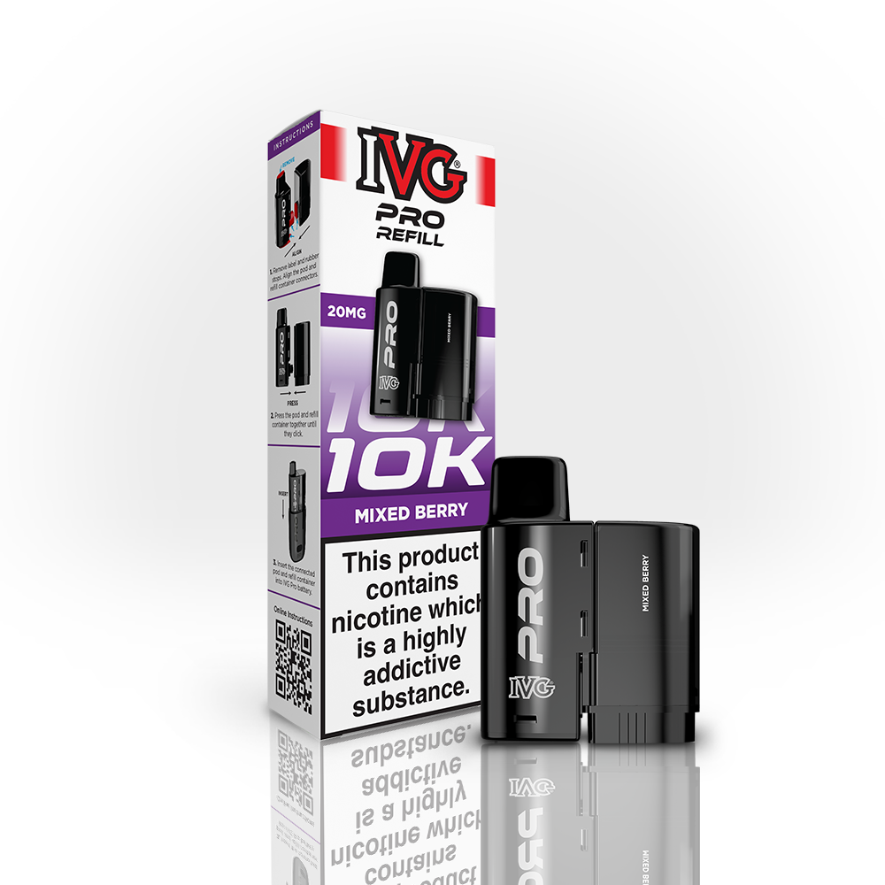 IVG Pro Mixed Berry pod rechargeable 20mg 2ml+10ml