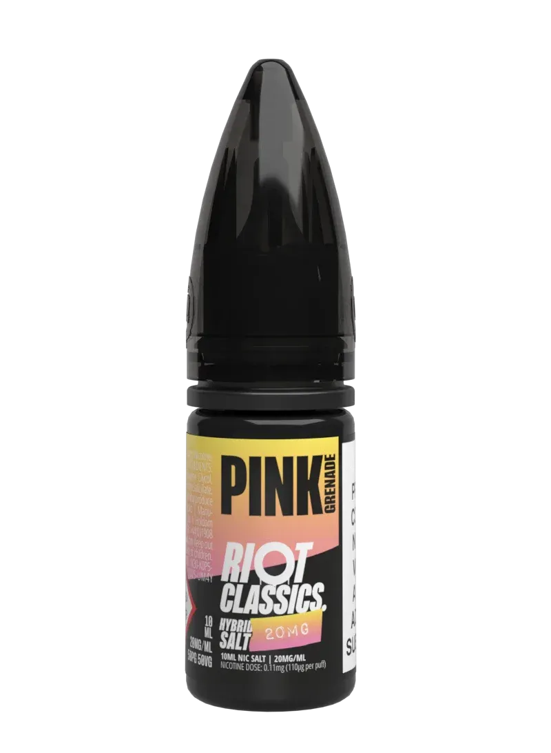 Riot Squad Classics Pink Grenade e-liquide 10ml 10mg