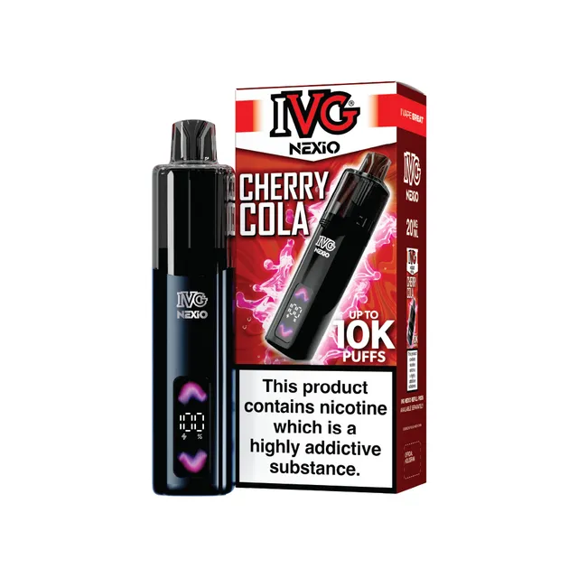 IVG NEXiO Cherry Cola kit pod rechargeable 20mg