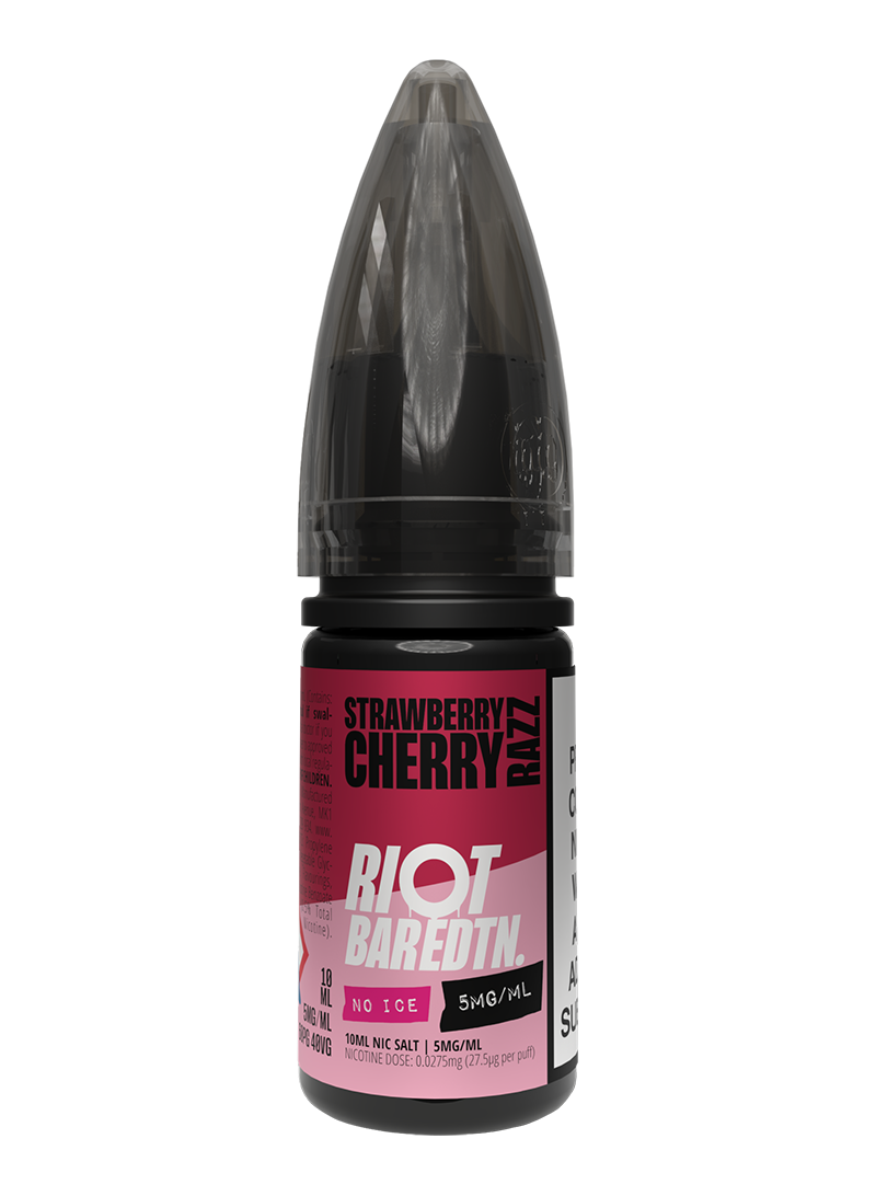 Riot Squad Bar Edtn Strawberry Cherry Razz e-liquide 10ml 10mg