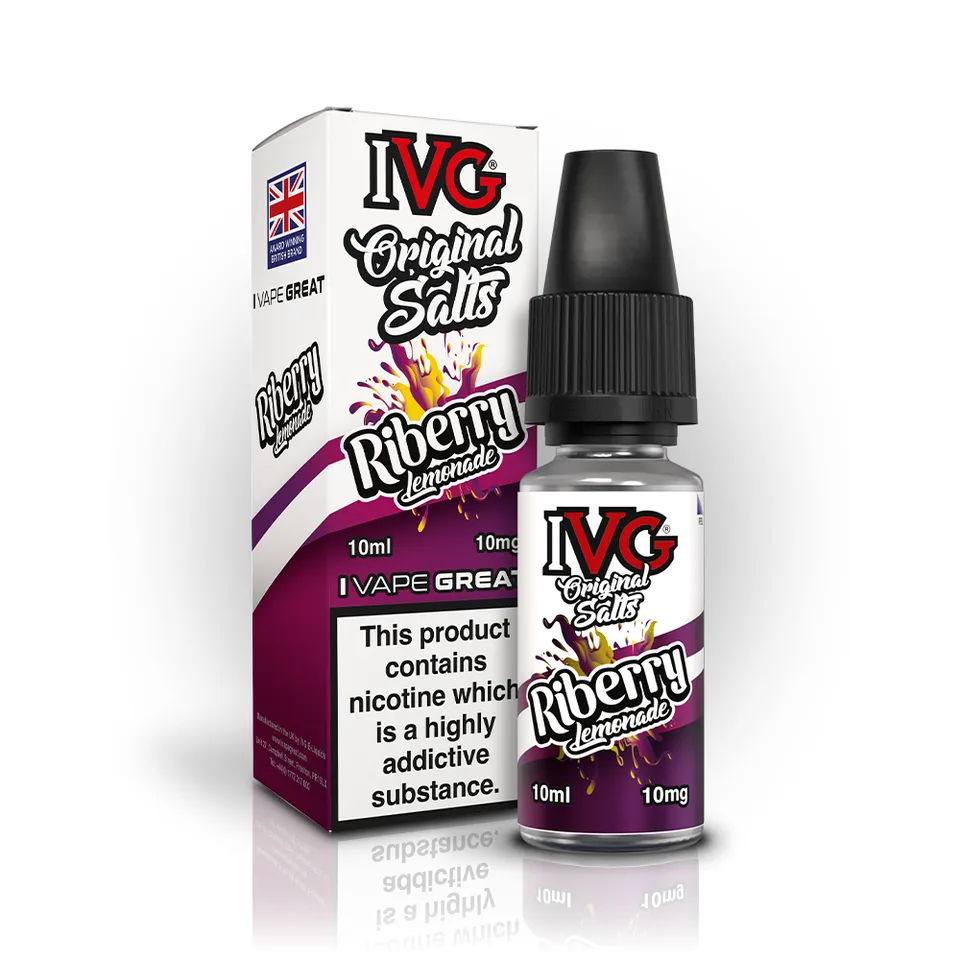 IVG Original Salts Riberry Lemonade e-liquide 10ml 20mg fruits
