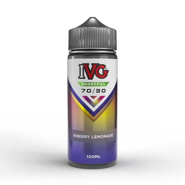 IVG 70:30 shortfill riberry lemonade e-liquide 100ml 0mg