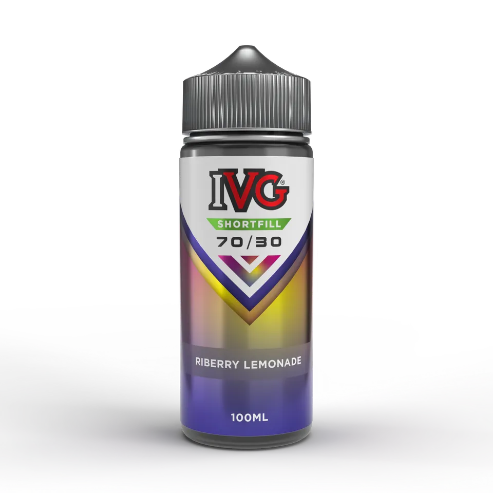 IVG 70:30 shortfill riberry lemonade e-liquide 100ml 0mg