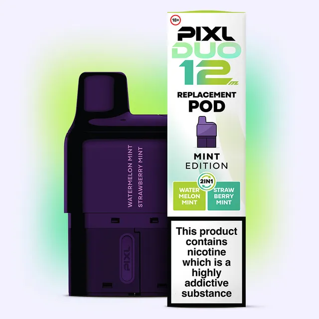 Pixl Duo 12 Mint Edition pod rechange 20mg