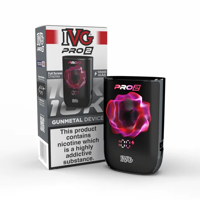 IVG Pro 2 Gunmetal appareil vape rechargeable sans pod