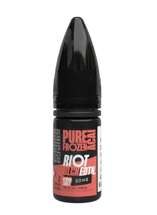Riot Squad Blck Edtn Frozen Acai e-liquide 10ml 10mg