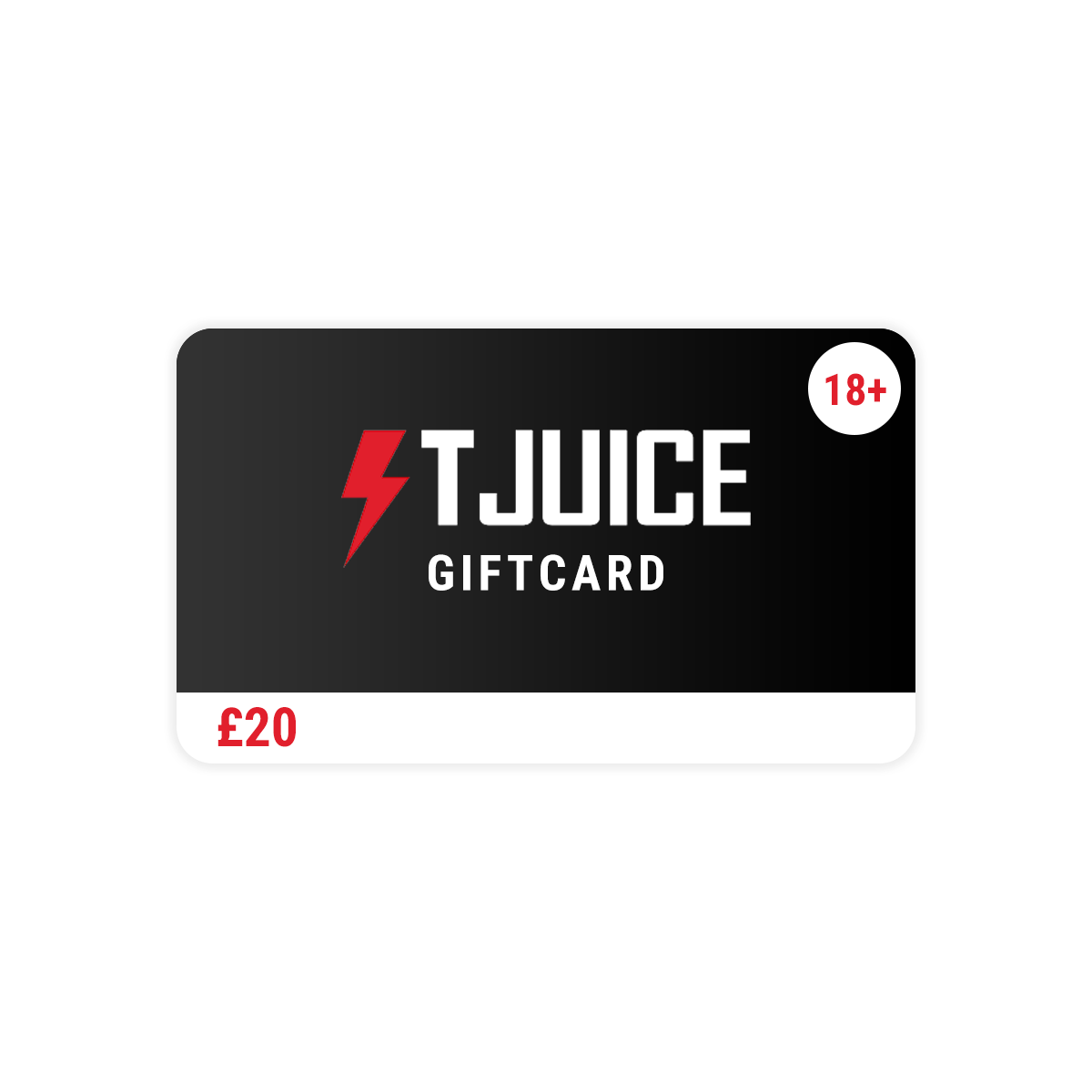 T-Juice Gift Cards carte cadeau e-liquide 10 euros