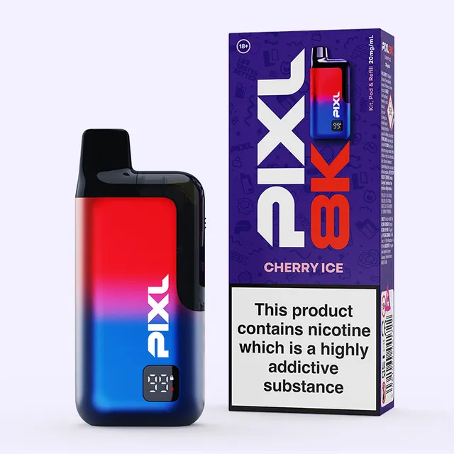 Pixl 8000 Kit puff cerise glacée 20mg