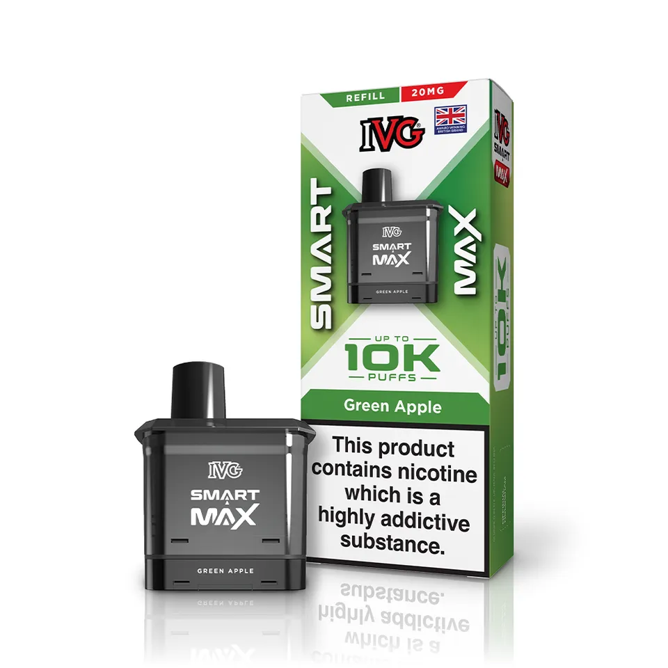 IVG SMART MAX Green Apple pod pré-rempli 20mg 12ml