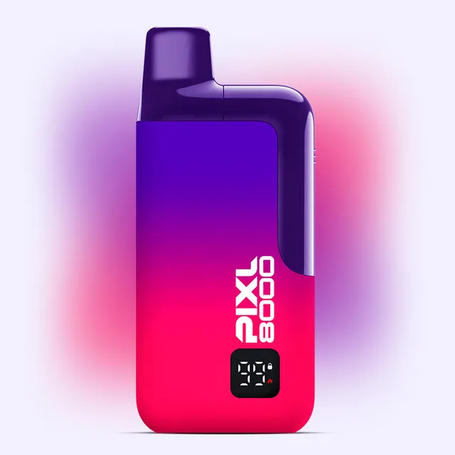 PIXL 8000 puff rechargeable Black Cherry 20mg