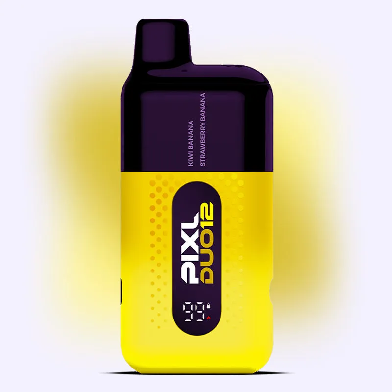 PIXL Duo 12 puff rechargeable Yellow Edition 6000 puffs