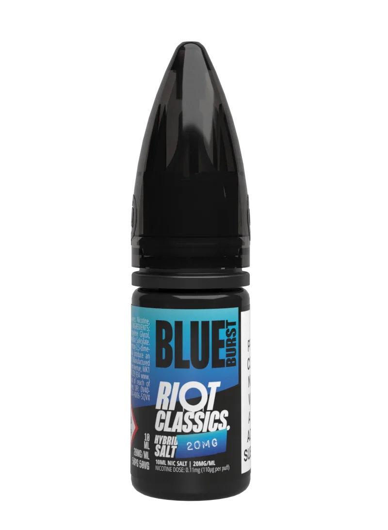 Riot Squad Classics Salt Blue Burst e-liquide 10ml 10mg menthol