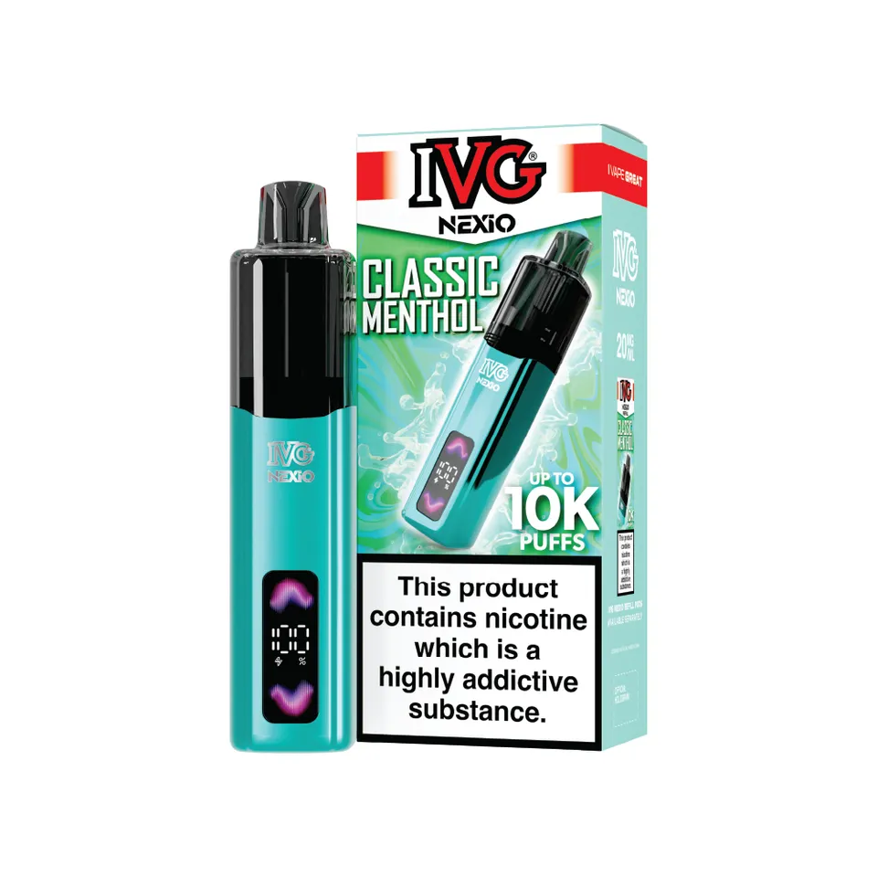 IVG NEXiO Classic Menthol kit pod rechargeable 20mg