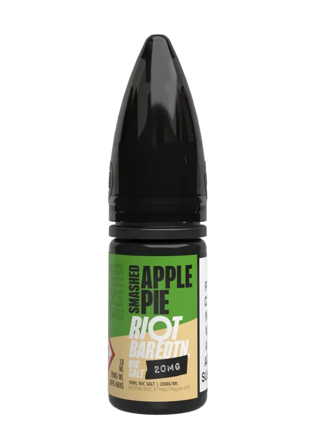 Riot Squad BAR EDTN Smashed Apple Pie e-liquide 10ml 10mg pomme