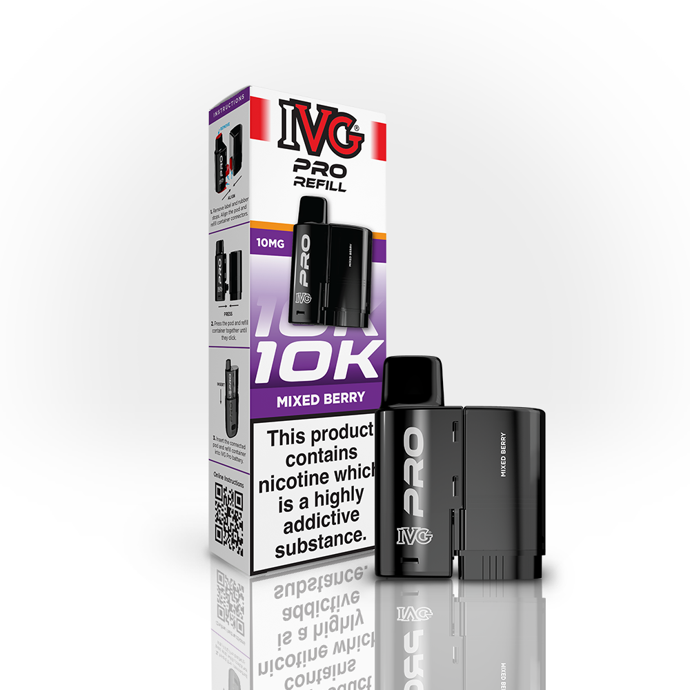 IVG Pro Mixed Berry pod rechargeable 20mg 2ml+10ml