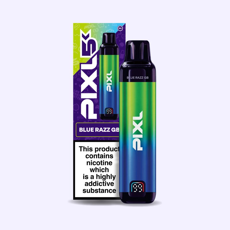 PIXL 5K Blue Razz GB kit pod rechargeable 20mg 5000