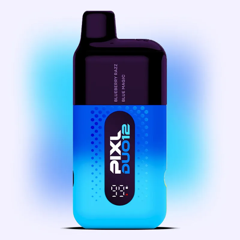 PIXL Duo 12 Blue Edition kit puff rechargeable 20mg myrtille