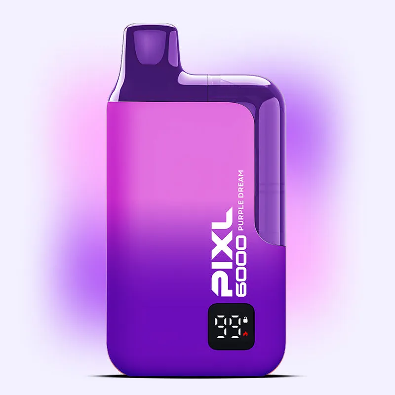 Pixl 6000 Purple Dream puff jetable 20mg 6000 bouffées