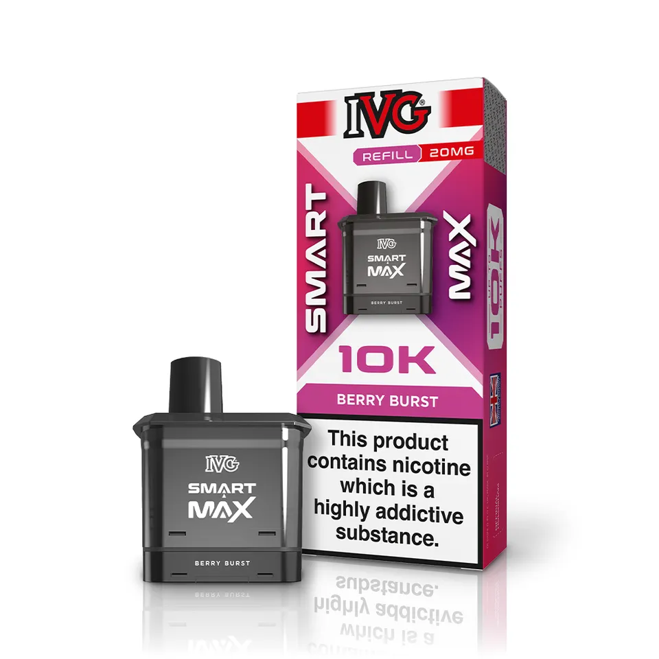 IVG Smart Max Berry Burst Pod Recharge 20mg