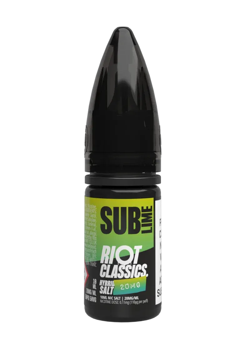 Riot Squad Classics Salt Sublime e-liquide 10ml 10mg citron