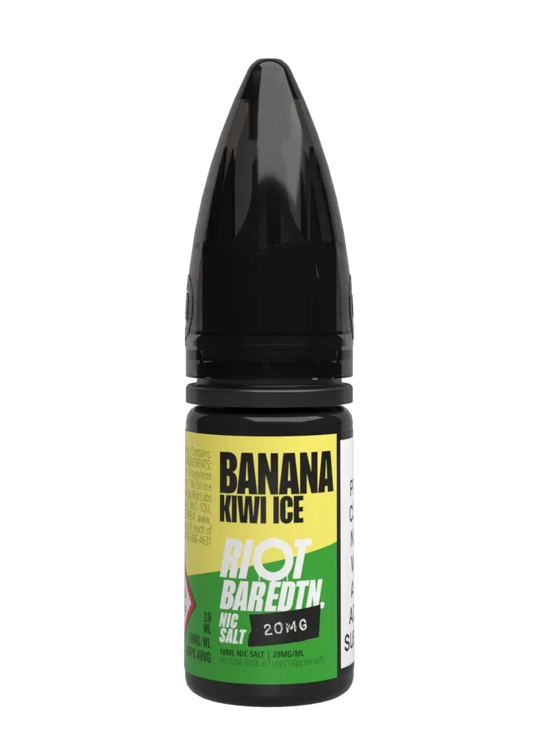 Riot Squad BAR EDTN Banane Kiwi Ice e-liquide 10ml frais