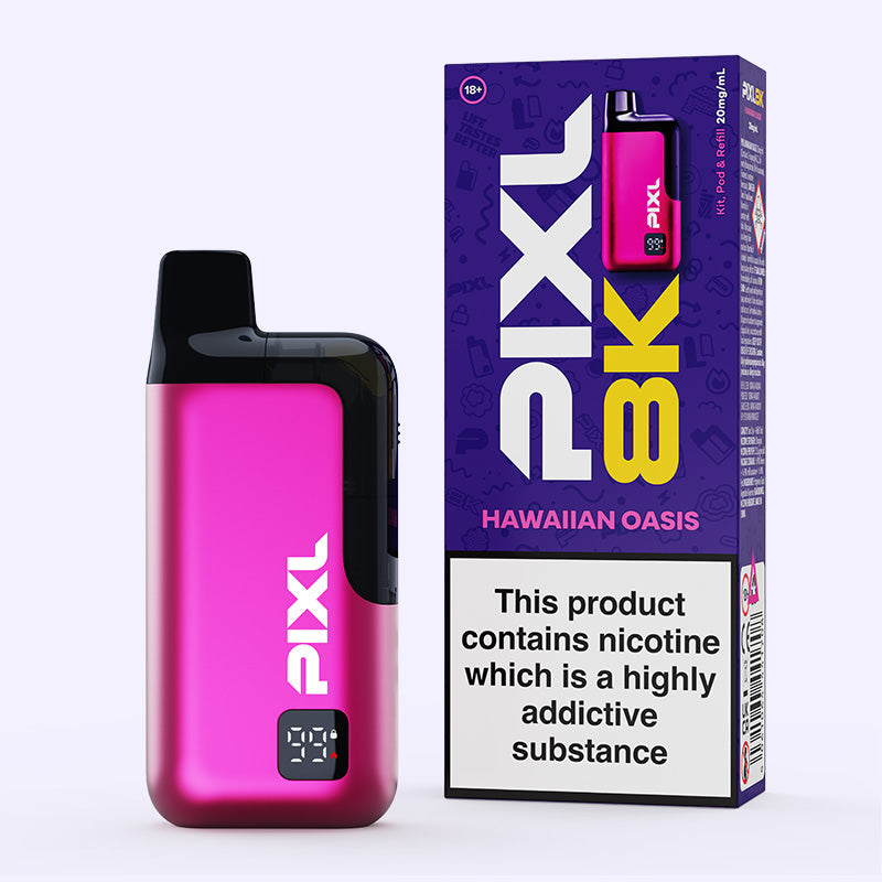 Pixl 8000 Hawaiian Oasis Kit 12ml 20mg tropical menthe