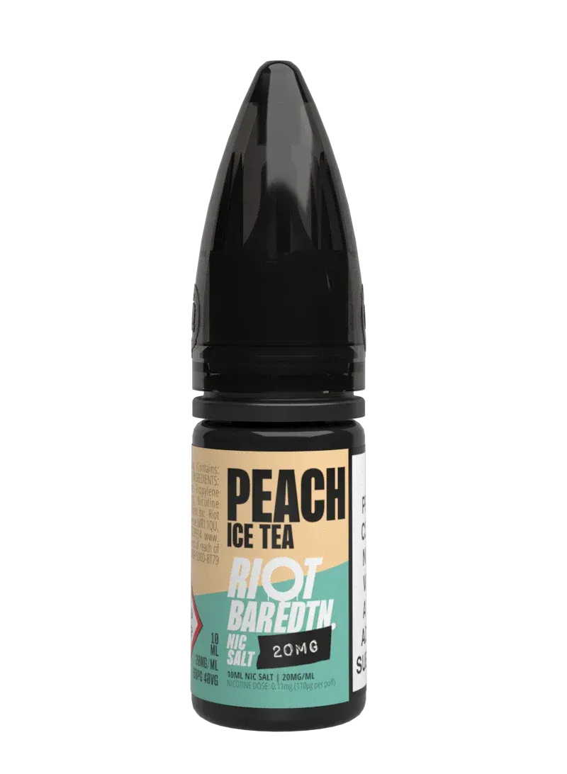 Riot Squad BAR EDTN Peach Ice Tea e-liquide 10ml 10mg pêche