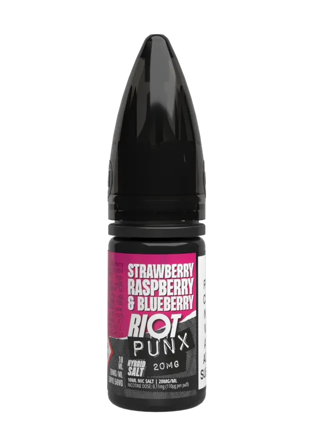 Riot Squad Punx Fruits Rouges e-liquide 10ml sel hybride