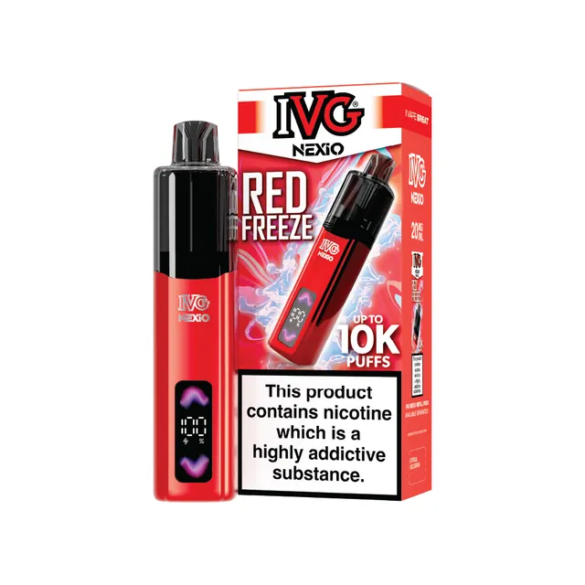 IVG NEXiO Red Freeze kit pod rechargeable 20mg fruits rouges glacé