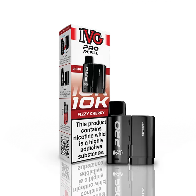 IVG Pro Fizzy Cherry pod rechargeable 20mg 12ml