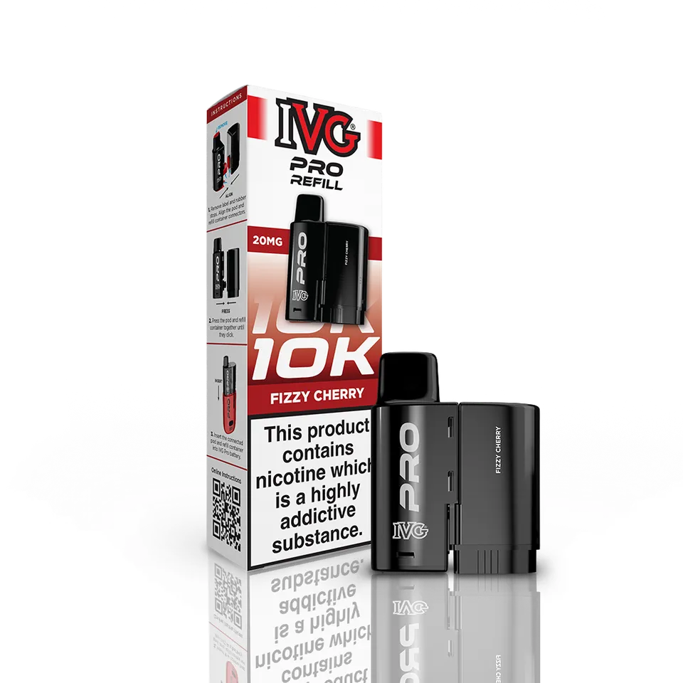 IVG Pro Fizzy Cherry pod rechargeable 20mg 12ml