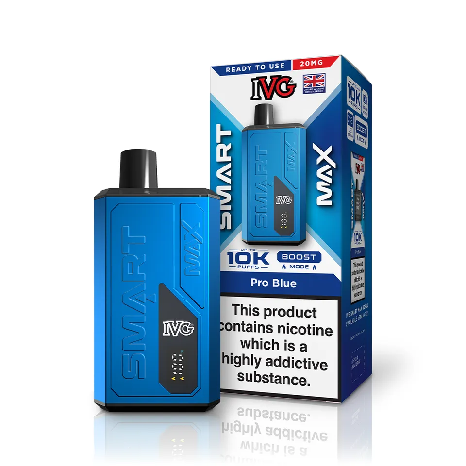 IVG Smart Max Pro Blue kit pod rechargeable 20mg