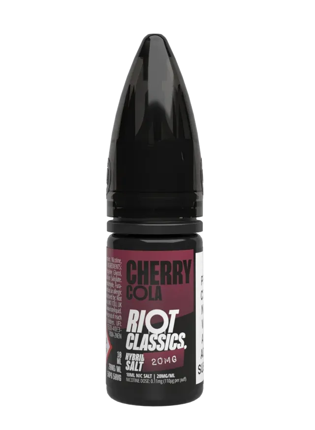 Riot Squad Classics Cherry Cola e-liquide 10ml 10mg cola