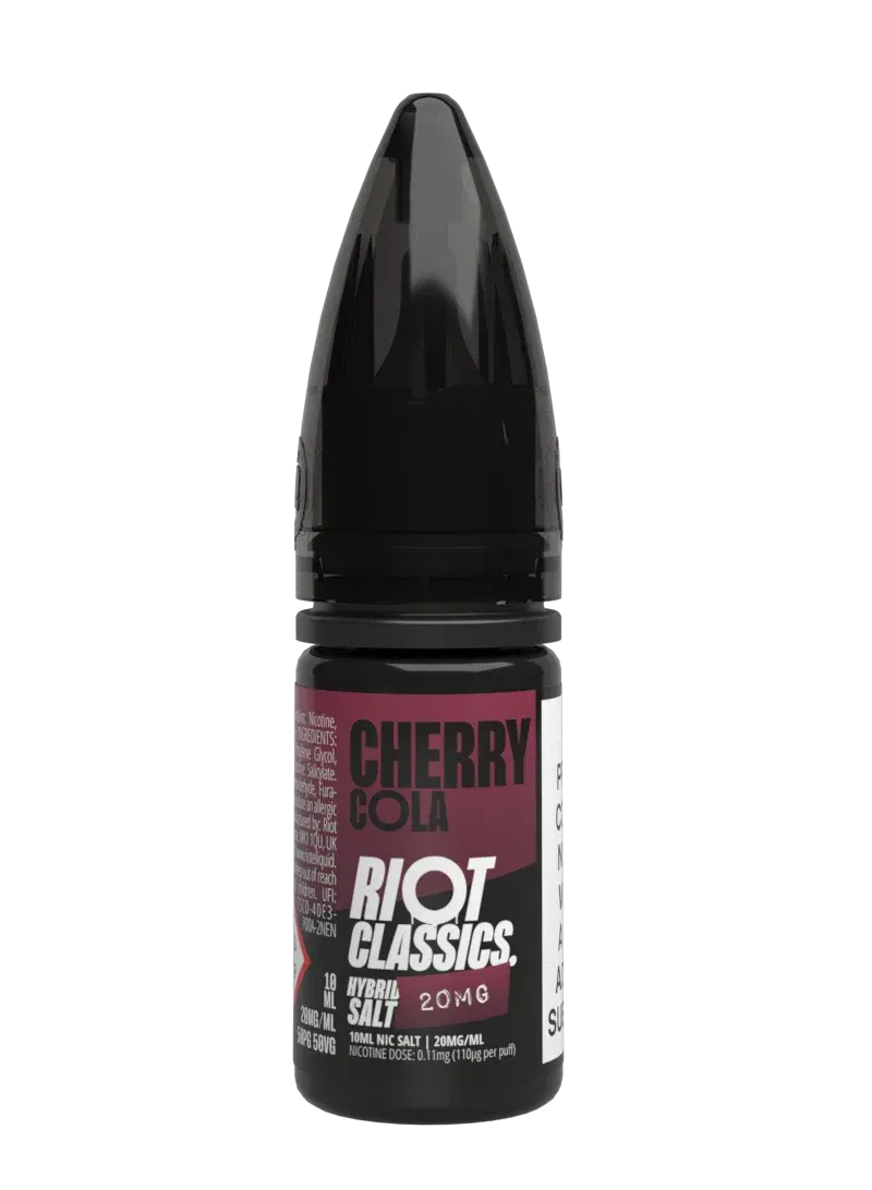 Riot Squad Classics Cherry Cola e-liquide 10ml 10mg cola