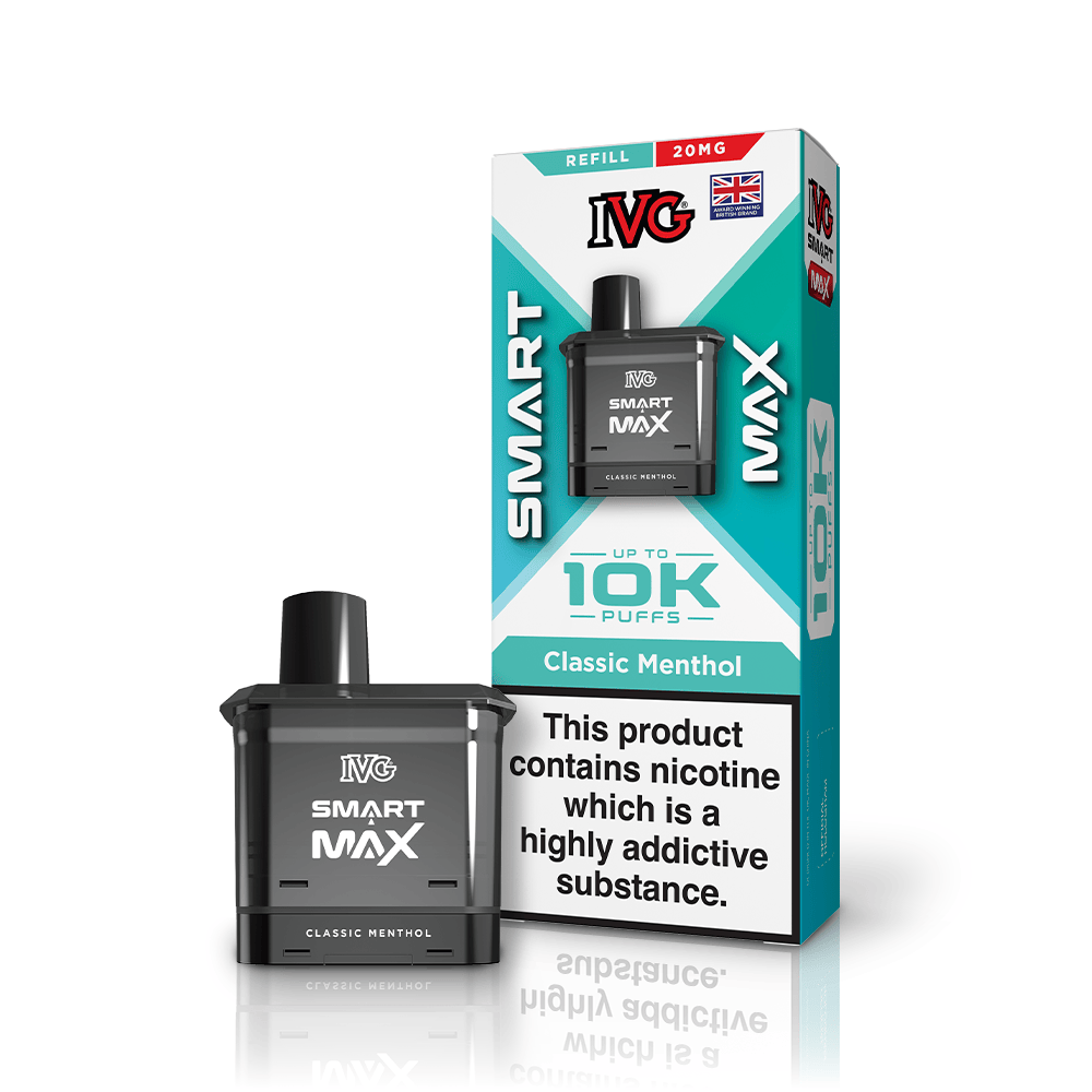 IVG Smart Max Classic Menthol pod recharge 20mg 12ml