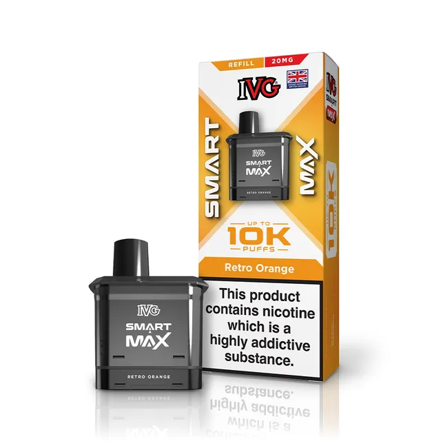 IVG Smart Max Retro Orange Pod Recharge 20mg 12ml