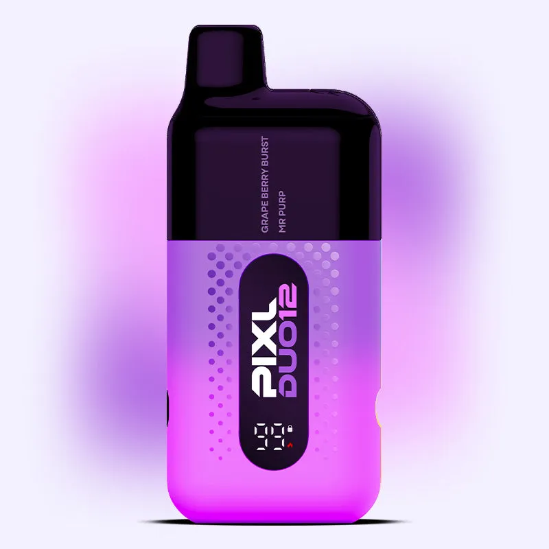 Pixl Duo 12 Purple Edition kit puff 20mg raisin 6000