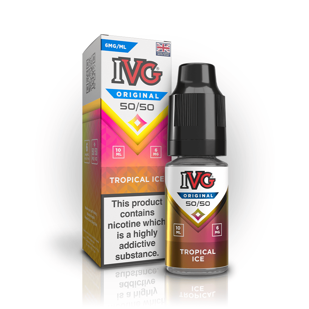 IVG Original 50:50 Tropical Ice e-liquide 12mg 10ml