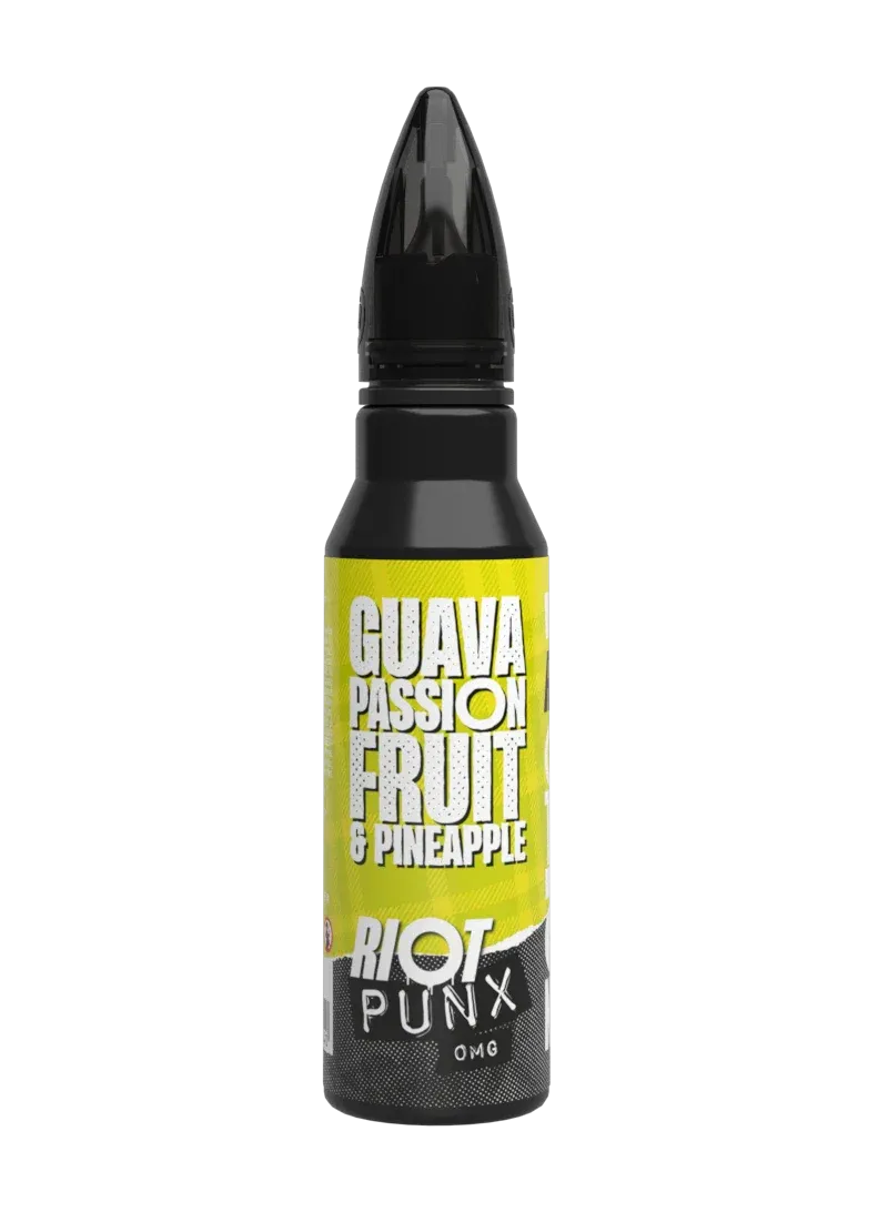 Riot Squad Punx Guava Passionfruit E-liquide 50ml 0mg