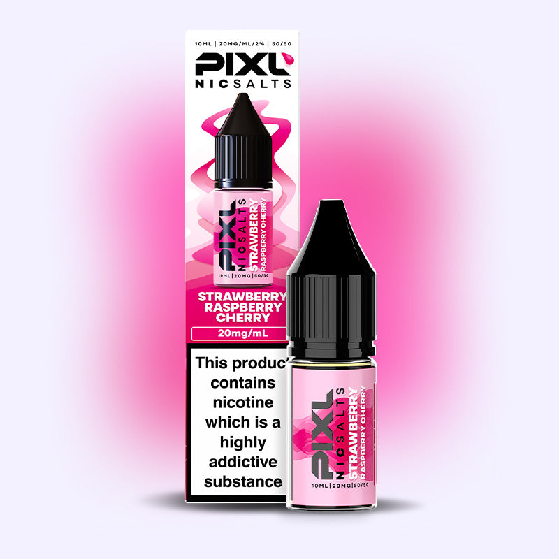 PIXL Nic Salts Strawberry Cherry e-liquide 10ml 20mg fraise
