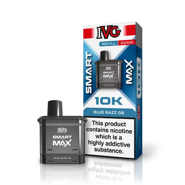 IVG Smart Max Pod Blue Razz GB 20mg 2ml+10ml