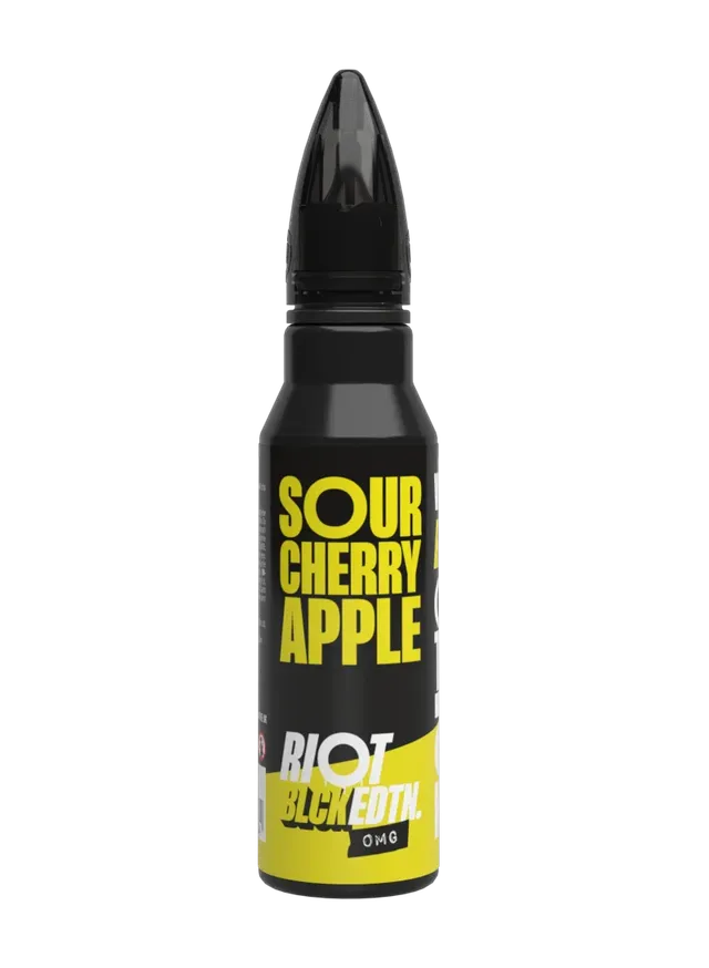 Riot Squad BLCK EDTN Sour Cherry Apple e-liquide 2x50ml cerise
