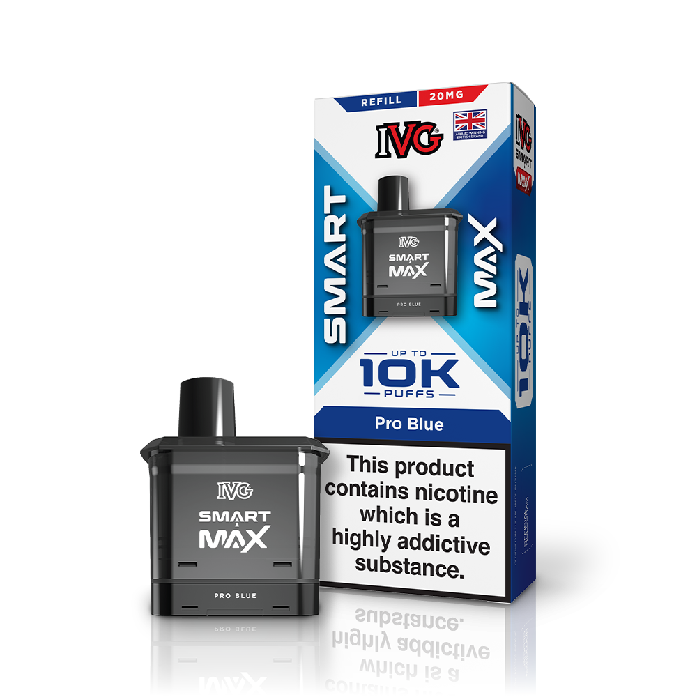 IVG Smart Max Pro Blue Pod Recharge 12ml 20mg