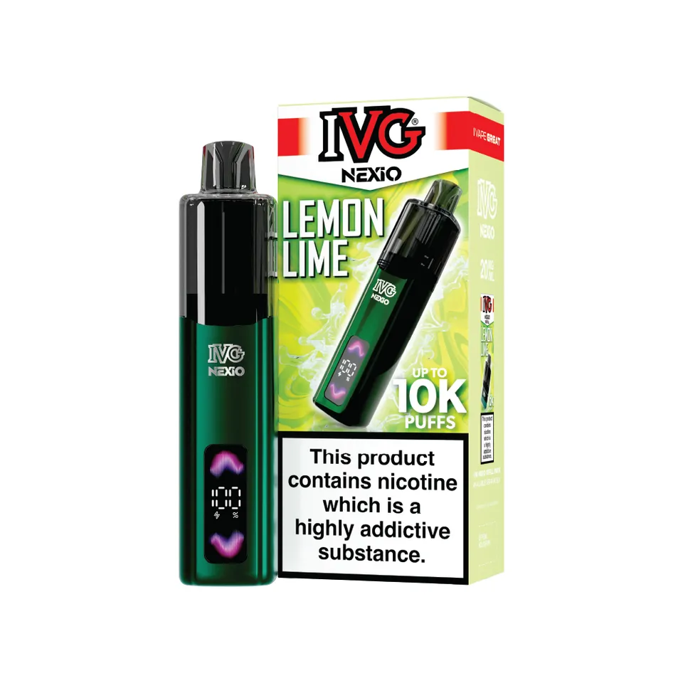 IVG NEXiO Kit pod rechargeable Lemon Lime 10ml 20mg