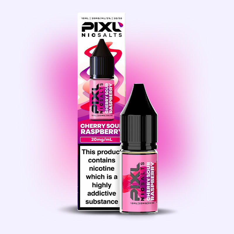 PIXL Nic Salts Cherry Sour Raspberry e-liquide 10ml 20mg